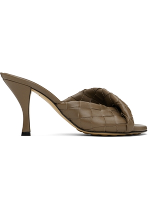 Bottega Veneta Brown Blink Heeled Sandals