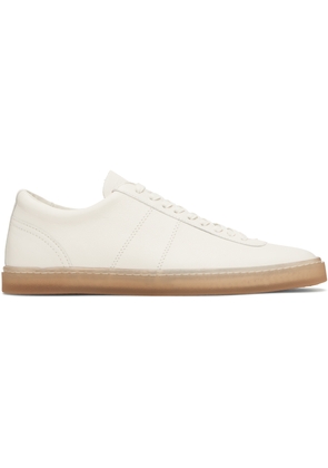 LEMAIRE White Linoleum Laced Up Sneakers