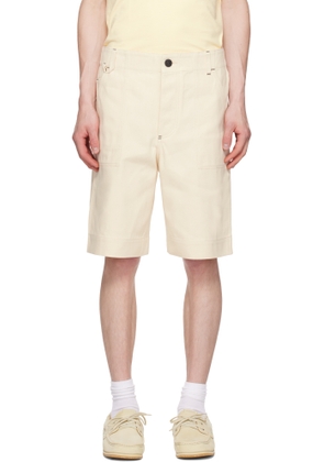 JACQUEMUS Beige La Croisière 'The de-Nîmes' Denim Shorts
