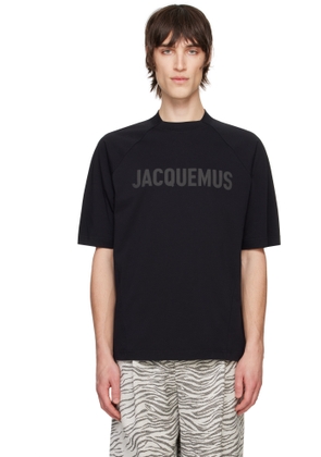 JACQUEMUS Black La Casa 'The Typo' T-shirt