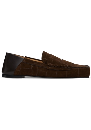 JACQUEMUS Brown La Croisière 'The Carré' Loafers