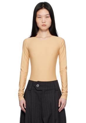 ABRA Beige 'Body' Bodysuit