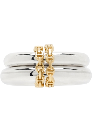 Spinelli Kilcollin Silver & Gold HOORSENBUHS Edition Virgo Hb Ring