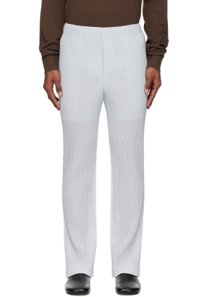 HOMME PLISSÉ ISSEY MIYAKE Gray Outer Mesh Trousers