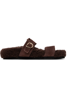Ancient Greek Sandals Brown Latria Sandals
