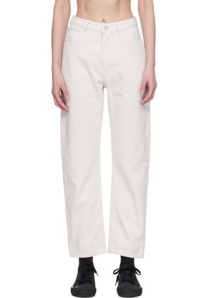 Studio Nicholson Off-White Ruthe Jeans