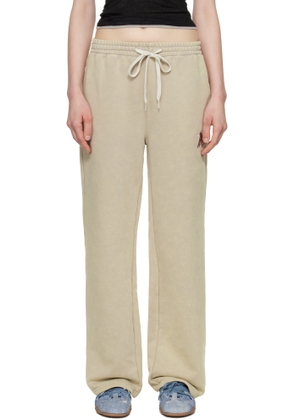 OPEN YY Beige Classic Lounge Pants