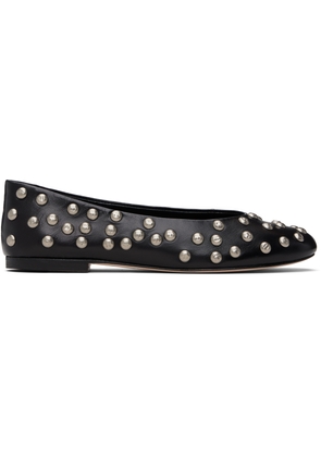 Gimaguas Black Bailarina Studs Ballerina Flats