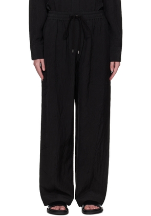 Studio Nicholson Black Capel Trousers