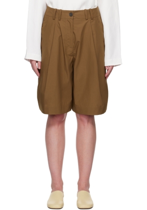 Studio Nicholson Tan Cito Shorts