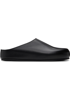 Studio Nicholson Black Wearing Slip-on Loafers