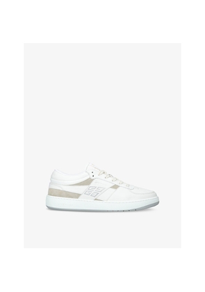 Mens Givenchy G Move Leather and Suede Low-Top Trainers