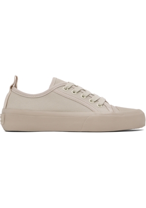 Studio Nicholson Taupe Byrd Canvas Sneakers