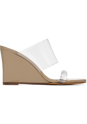 Maryam Nassir Zadeh Beige Olympia Heeled Sandals