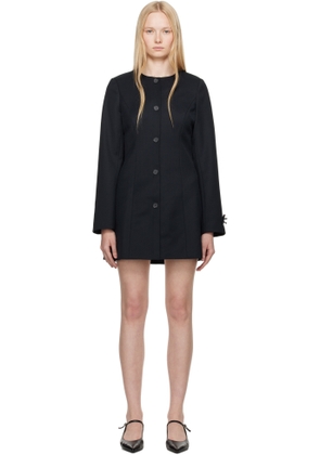 Sandy Liang Black Swan Minidress