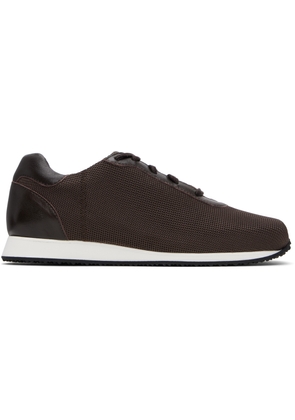 OUR LEGACY Brown Blunt Runner Sneakers