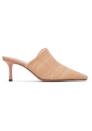 Jimmy Choo Pink Lotta 65 Mules