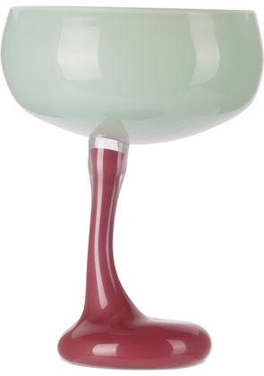 Helle Mardahl Purple & Green Bon Bon 'The Signature Glass' Cocktail Glass