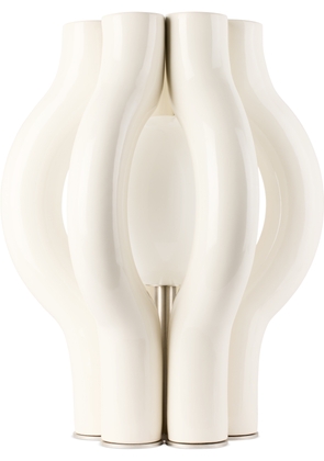 Louise Roe Off-White Halo Light Sculpture Lamp