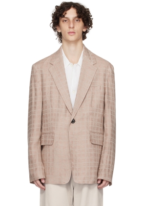 OUR LEGACY Pink Unconstructed Shinjuku Blazer