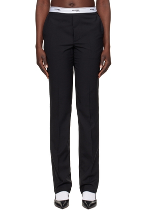 HommeGirls Black Classic Trousers