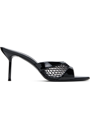 Paris Texas Black Lidia 70 Mules