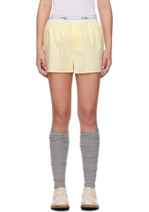 HommeGirls Yellow 70's Boxer Shorts