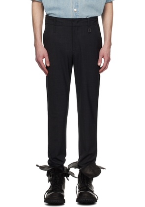 WOOYOUNGMI Gray Drawstring Trousers