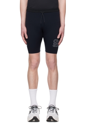 OVER OVER Black Half Tight Shorts