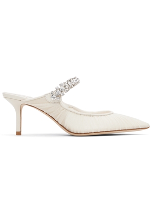 Jimmy Choo SSENSE Exclusive Off-White Bing 65 Mules