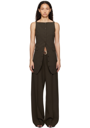 Beaufille Brown Innes Minidress