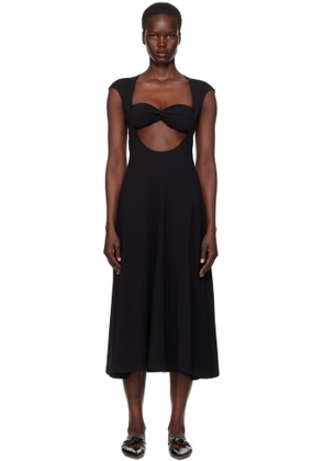 Beaufille Black Baes Midi Dress