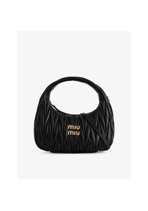 Womens Miu Miu Wander Mini Hobo Bag