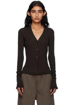 Cecilie Bahnsen Brown Bessie Cardigan