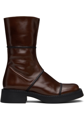 Miista Brown Dahlia Boots