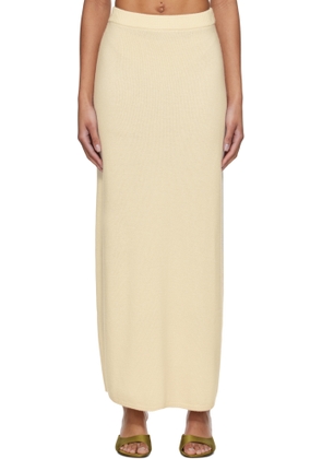 TOVE Off-White Nellie Maxi Skirt