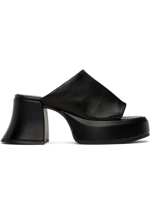 Miista Black Jimena Heeled Sandals