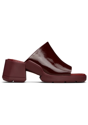 Miista Burgundy Clarin Mules