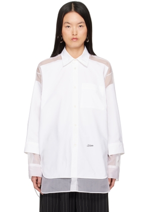 Jean Paul Gaultier White 'The Petit Grand' Shirt