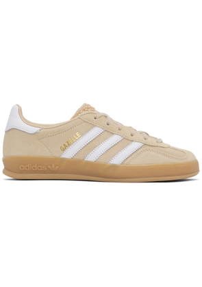 adidas Originals Beige Gazelle Indoor Sneakers