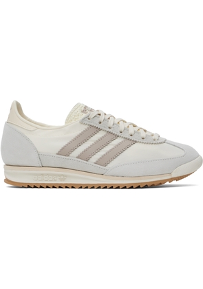 adidas Originals Off-White & Taupe SL 72 OG Sneakers