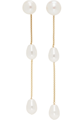 Sophie Buhai Gold Small Pearl Drop Earrings