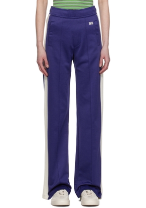 Wales Bonner Blue Mantra Track Pants