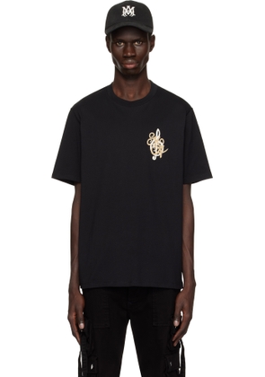 AMIRI Black 'Amiri' Jazz Band T-shirt