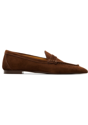 R13 Brown Pointed Toe Loafers
