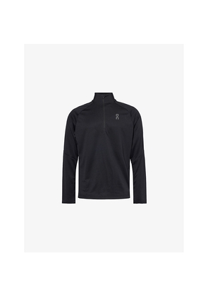 Mens On Climate Funnel-Neck Woven Sweatshirt