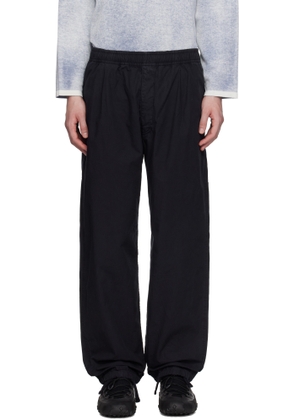 Stone Island Navy Organic Cotton Tela Trousers