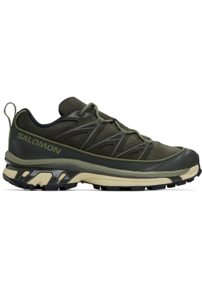 Salomon Khaki XT-6 EXPANSE LEATHER Sneakers