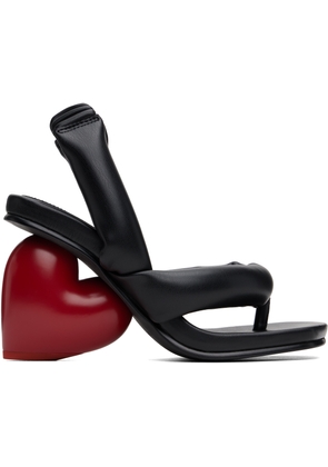 YUME YUME Black Love Heeled Sandals