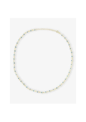 Womens La Maison Couture Ece London The Nazar II 22ct Yellow Gold Vermeil Chain Necklace